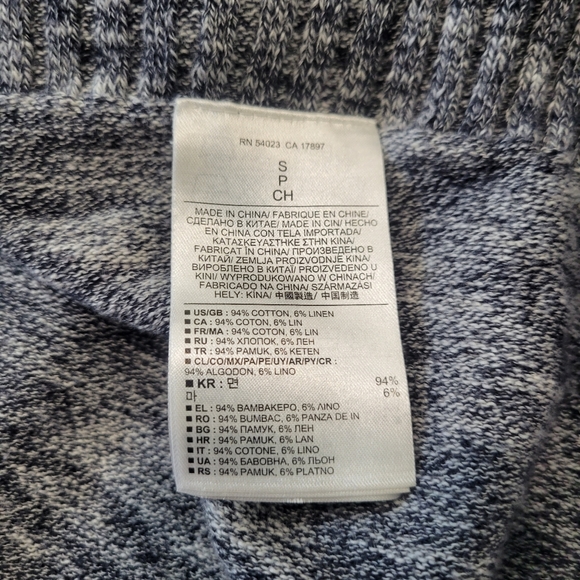 Banana Republic Women's Linen Blend Shawl Open Front Cardigan Size S - Picture 4 of 9